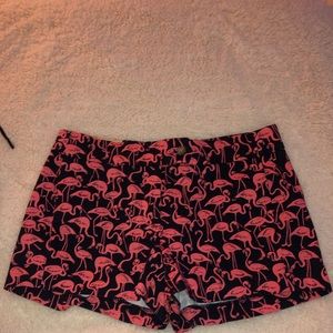 J. Crew Flamingo shorts